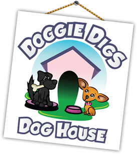 Doggie Digs Dog House 