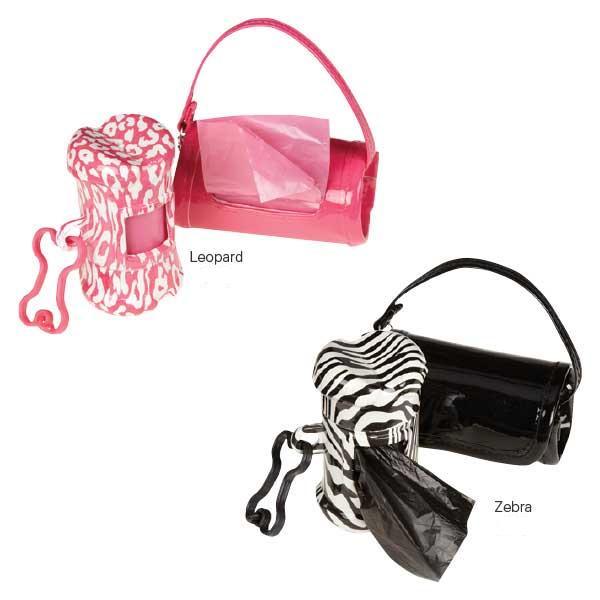 Clean Go Pet Safari Waste Bag Holders 2 Packs Pink Leopard Clean Go Pet Safari Waste Bag Holders 2 Packs Pink Leopard